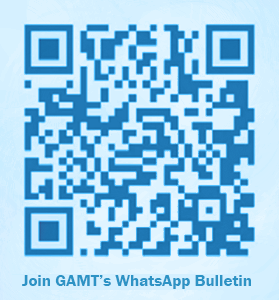 Scan to Join GAMTs Whats app Bulletinp
